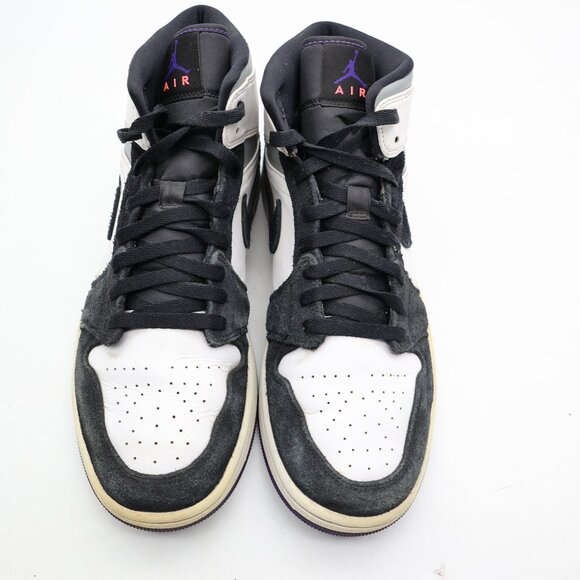 Nike Air Jordan 1 Mid SE Men's Size 11 Varsity Purple Basketball Casual Sneakers - Picture 2 of 12